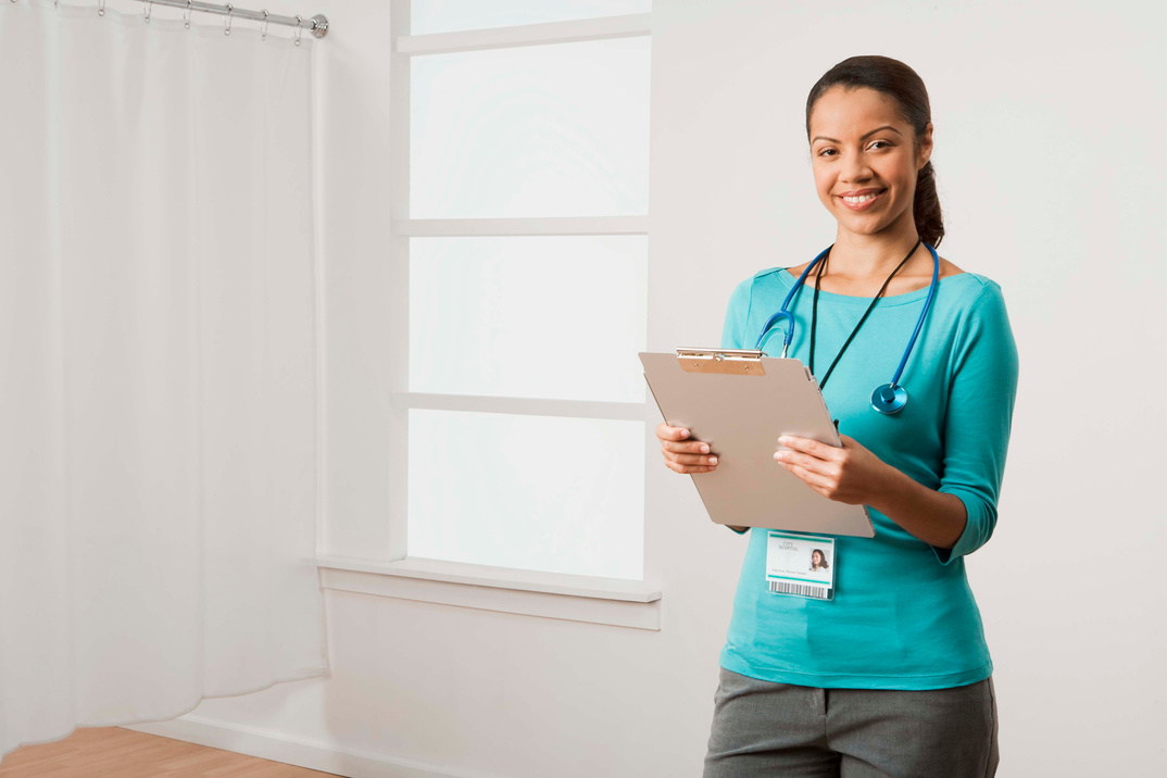 Portrait of physical therapist